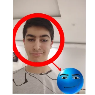 😏 emoji @IMMORTAL_MGS بهترین پک استیکر دونیا Telegram sticker 15 of 120