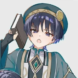 😤 emoji Скарамучча Telegram sticker 14 of 35