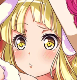 ❓ emoji Kokoro is love Kokoro is life Telegram sticker 19 of 24