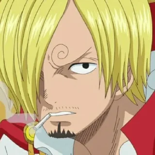 🎷 emoji ◈『 sanji 』◈ @ka_anime_sticker Telegram sticker 23 of 100