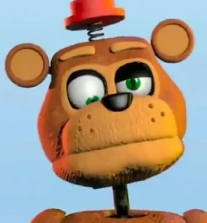 😐 emoji FNAF(Freddy) Telegram sticker 21 of 87