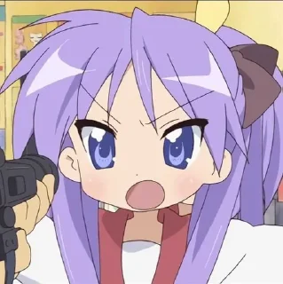 🌟 emoji ⭐┆ Kagami Hiiragi ٭ @KesitoMania Telegram sticker 17 of 120