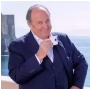 ☕️ emoji Gerry Scotti Telegram sticker 23 of 33