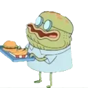 Sticker from Spongebob