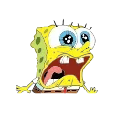 😱 emoji Patrick @TGRstickers Telegram sticker 20 of 48