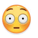 😳 emoji Emoji @TGRstickers Telegram sticker 10 of 50