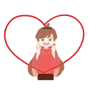 😘 emoji Heart ◈@TGRstickers◈@TechUp Telegram sticker 16 of 21