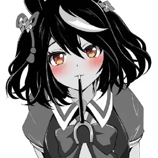 🌸 emoji ♫⃝⬤◯ Kitasan Black // @KesitoMania Telegram sticker 8 of 120
