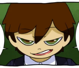 😏 emoji Bennet Issac nya (@unemwe) Telegram sticker 6 of 72