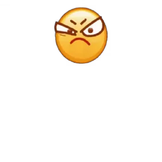 😡 emoji Cute emoji - @Gatta_Strafatta Telegram sticker 15 of 81