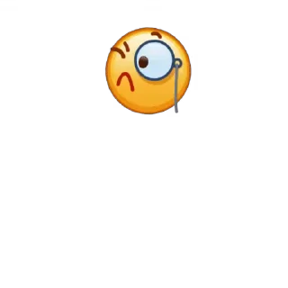 🧐 emoji Cute emoji - @Gatta_Strafatta Telegram sticker 21 of 81