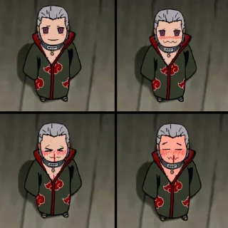 🥵 emoji Мини Хидан мат) Telegram sticker 8 of 15