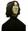 😤 emoji 🖤Severus Snape😍😂 Telegram sticker 22 of 32