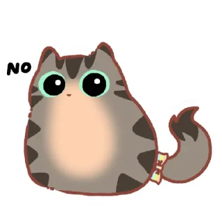 ❌ emoji Blob Cat! 🏳️‍🌈 Telegram sticker 22 of 27