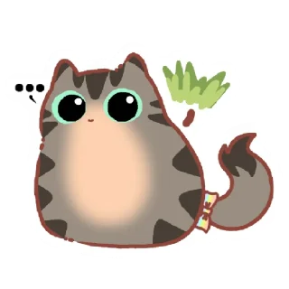 👀 emoji Blob Cat! 🏳️‍🌈 Telegram sticker 10 of 27