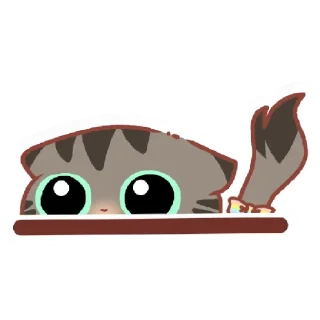 👀 emoji Blob Cat! 🏳️‍🌈 Telegram sticker 14 of 27