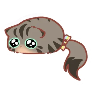 🥺 emoji Blob Cat! 🏳️‍🌈 Telegram sticker 16 of 27
