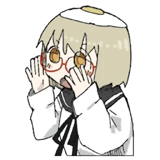 🗣 emoji Shimeji Simulation Telegram sticker 7 of 44
