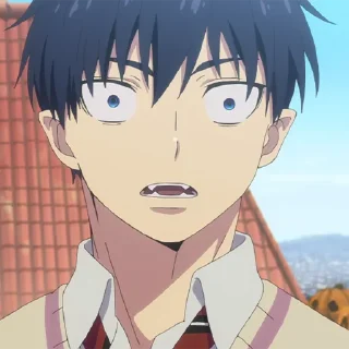 🔥 emoji Rin Okumura (@TodorokiShouto) Telegram sticker 16 of 64