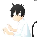 😰 emoji Rin Okumura Telegram sticker 11 of 20