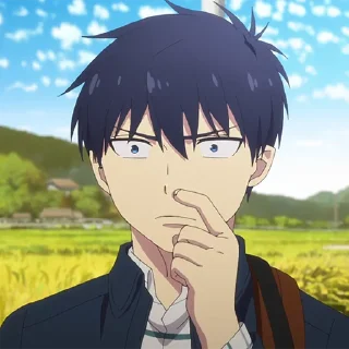 🔥 emoji Rin Okumura (@TodorokiShouto) Telegram sticker 11 of 64