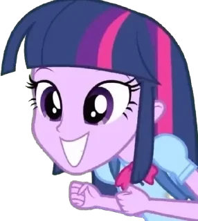 😄 emoji Equestria girls Telegram sticker 22 of 81