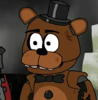 Sticker from FNAF(Freddy)