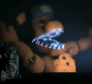 😐 emoji FNAF(Freddy) Telegram sticker 19 of 87