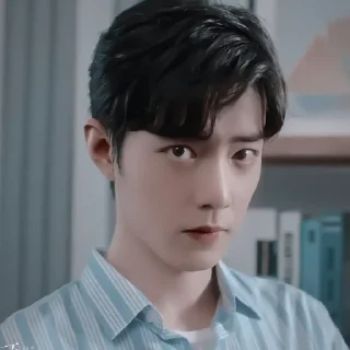 ❤️ emoji xiao zhan Telegram sticker 24 of 120
