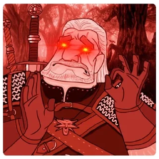 👍 emoji Wiki Witcher Stickers Telegram sticker 12 of 40