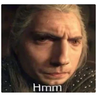 🤔 emoji Wiki Witcher Stickers Telegram sticker 19 of 40