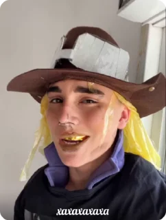 🤠 emoji ☀️✝️God Cosplays✝️☀️ Telegram sticker 13 of 19