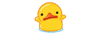 🤷‍♂ emoji mini Duck @MyPl4ylist Telegram sticker 13 of 46