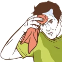 😥 emoji Second Sight Yugen Telegram sticker 8 of 120