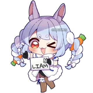 👍 emoji Random Chibi 4 (@TodorokiShouto) Telegram sticker 19 of 120