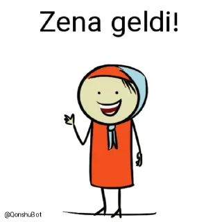 Sticker from Zena @Qonshubot