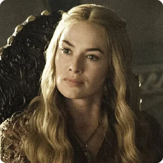 ⚔ emoji cersei @ahtohallancc Telegram sticker 16 of 50