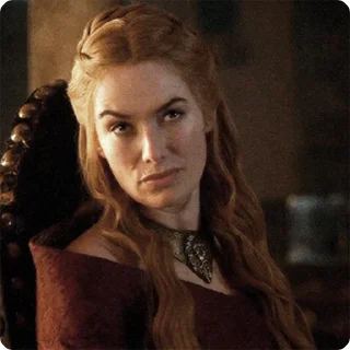 ⚔ emoji cersei @ahtohallancc Telegram sticker 13 of 50