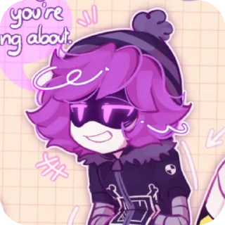 👾 emoji ㅤ⇄@wu9sha : :ㅤ 𝘂𝘇𝗶 𝒹oorman Telegram sticker 10 of 67