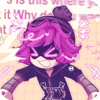 👾 emoji ㅤ⇄@wu9sha : :ㅤ 𝘂𝘇𝗶 𝒹oorman Telegram sticker 8 of 67