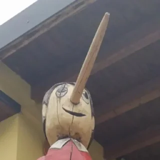 Sticker from Pinocchio
