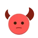 🙁 emoji Cute Emoji @AM_stickers Telegram sticker 15 of 20