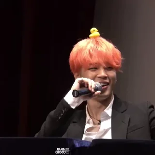 🧁 emoji pinky jimin   ˑ ♡ ֗   @tyrns . Telegram sticker 19 of 30