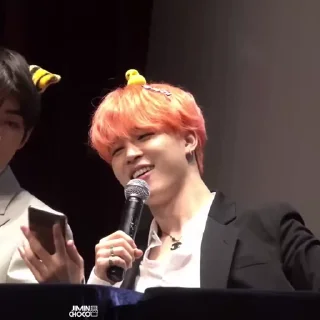🩰 emoji pinky jimin   ˑ ♡ ֗   @tyrns . Telegram sticker 10 of 30