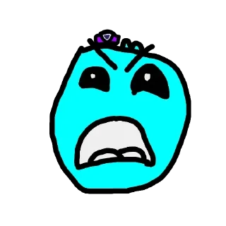 🤬 emoji Бебра гдшер Telegram sticker 5 of 18