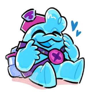 👍 emoji Бебрович + всё канон Telegram sticker 5 of 60