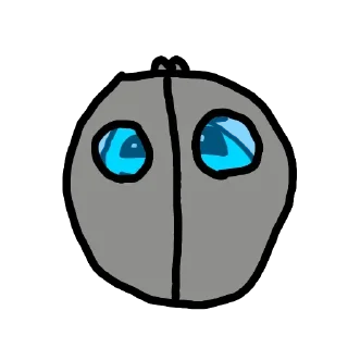 ⬛ emoji Бебра гдшер Telegram sticker 11 of 18