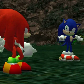 🤷‍♂️ emoji Sonic Adventure & 2 Stickers Telegram sticker 14 of 15