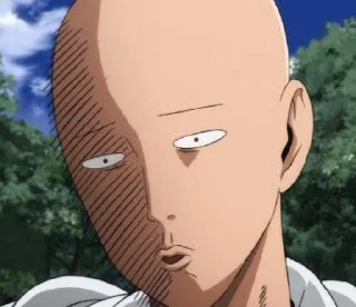 🌚 emoji Saitama Telegram sticker 14 of 71