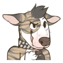 😈 emoji eggdog Telegram sticker 23 of 23